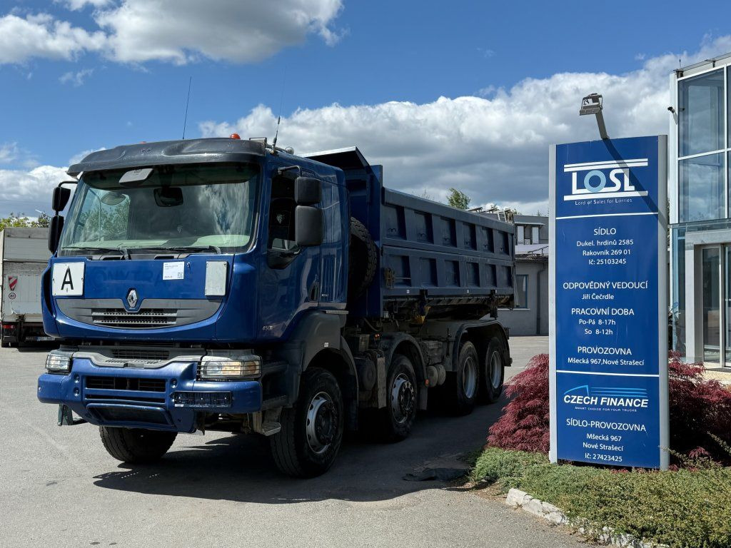 Renault Kerax 450 S3 8x4 EURO 4 - Damperli kamyon: fotoğraf 1 Renault Kerax 450 S3 8x4 EURO 4 - Damperli kamyon: fotoğraf 1