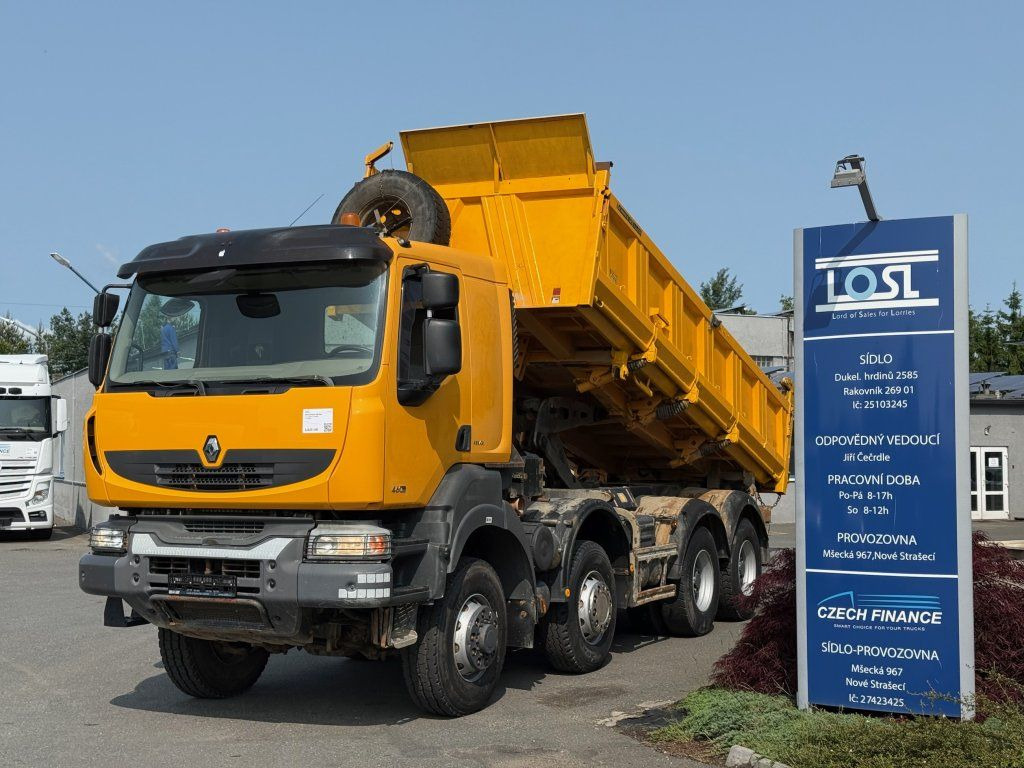 Renault Kerax 460 8x6 EURO 5 - Damperli kamyon: fotoğraf 1 Renault Kerax 460 8x6 EURO 5 - Damperli kamyon: fotoğraf 1