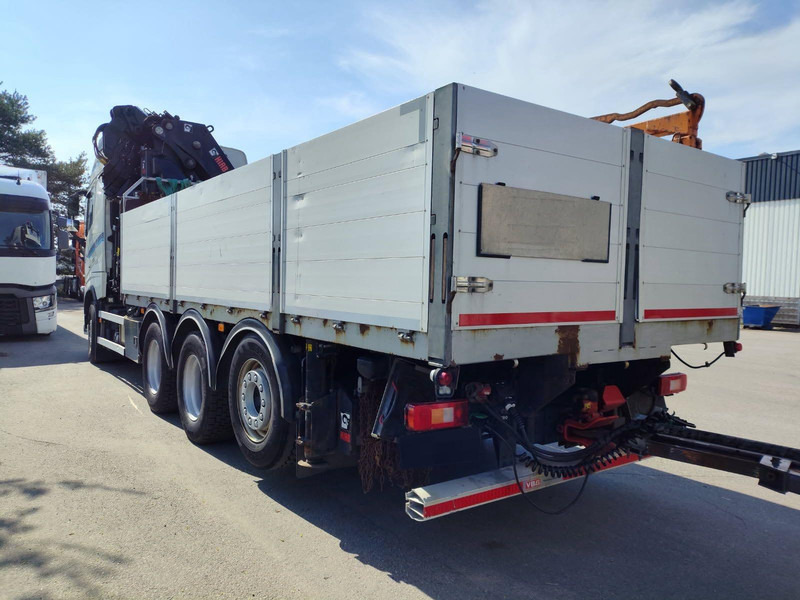 Volvo FH 500 | 8X4 | HIAB 408 E-6 | JIB 70X-4 | TULOSSA - Sal/ Açık kasa kamyon, Vinçli kamyon: fotoğraf 2 Volvo FH 500 | 8X4 | HIAB 408 E-6 | JIB 70X-4 | TULOSSA - Sal/ Açık kasa kamyon, Vinçli kamyon: fotoğraf 2