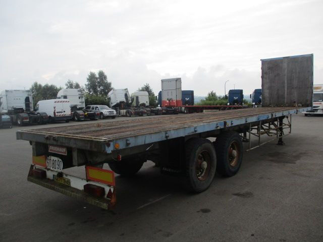 Fruehauf platform - drum brakes/freins tambour - Açık/ Sal dorse: fotoğraf 3 Fruehauf platform - drum brakes/freins tambour - Açık/ Sal dorse: fotoğraf 3