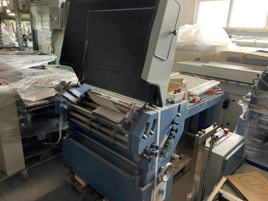 2nd mobile and height adjustable four - buckle plate folder Herzog & Heymann H&H M7.35-4 - Katlama makinesi: fotoğraf 2 2nd mobile and height adjustable four - buckle plate folder Herzog & Heymann H&H M7.35-4 - Katlama makinesi: fotoğraf 2