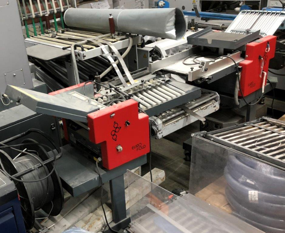 Eurofold 245-235 2x2 buckle plate folding machine with long motorized delivery - Katlama makinesi: fotoğraf 1 Eurofold 245-235 2x2 buckle plate folding machine with long motorized delivery - Katlama makinesi: fotoğraf 1
