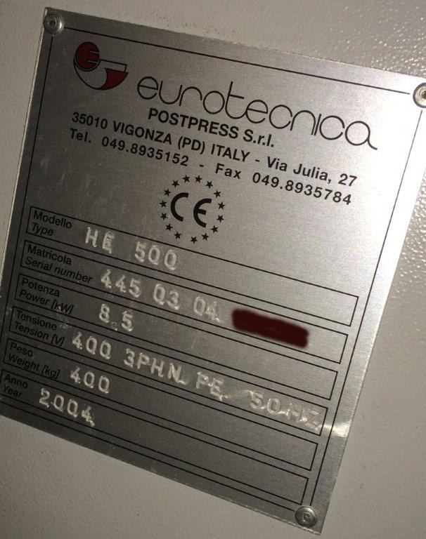Heidelberg Eurobind EB-500 Single-Column Hotmelt Adhesive Binder - Ciltleme Makinesi: fotoğraf 3 Heidelberg Eurobind EB-500 Single-Column Hotmelt Adhesive Binder - Ciltleme Makinesi: fotoğraf 3