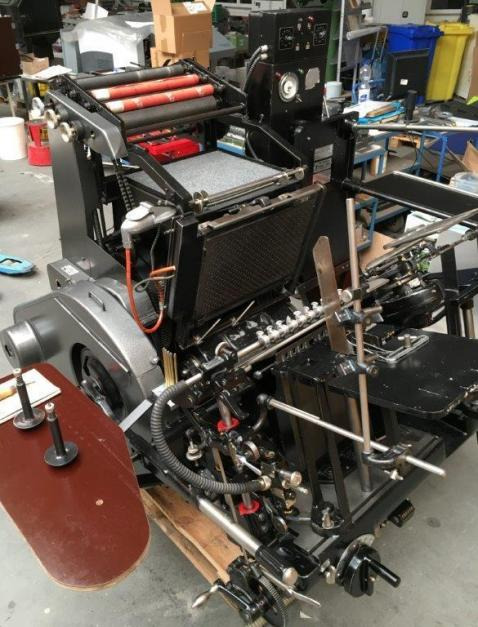 Heidelberg GTP Hot Foil Embossing Crucible - Baskı makinesi: fotoğraf 1 Heidelberg GTP Hot Foil Embossing Crucible - Baskı makinesi: fotoğraf 1
