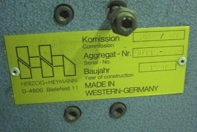 Herzog & Heymann KZ 52 mobile crossbreaker - Katlama makinesi: fotoğraf 2 Herzog & Heymann KZ 52 mobile crossbreaker - Katlama makinesi: fotoğraf 2