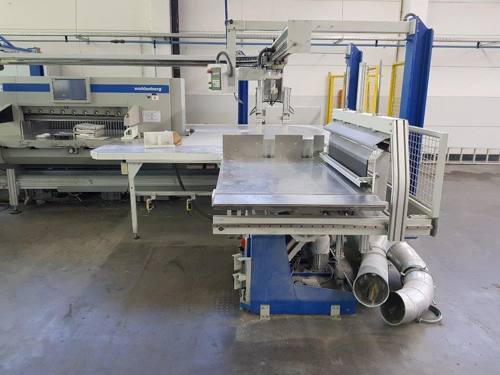 Kağıt kesme makinesi High performance cutting line Baumann Wohlenberg Perfecta 132 TS ASE LM: fotoğraf 12