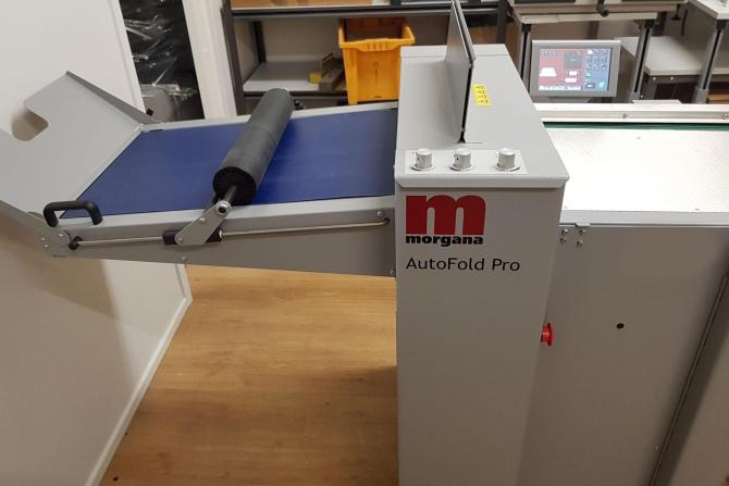 Morgana Autofold Pro digital folding machine - Katlama makinesi: fotoğraf 2 Morgana Autofold Pro digital folding machine - Katlama makinesi: fotoğraf 2