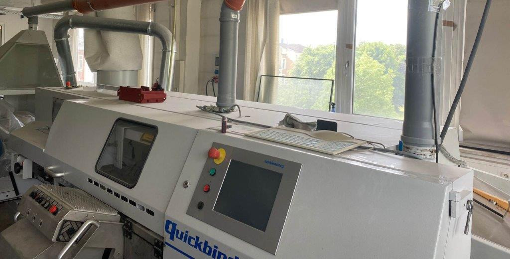 Perfect Binder Wohlenberg Quickbinder with Hotmelt, PUR and Gazing unit - Ciltleme Makinesi: fotoğraf 3 Perfect Binder Wohlenberg Quickbinder with Hotmelt, PUR and Gazing unit - Ciltleme Makinesi: fotoğraf 3