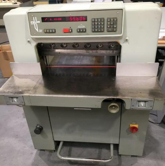 Polar Mohr 55 EM cutting machine - Kağıt kesme makinesi: fotoğraf 1 Polar Mohr 55 EM cutting machine - Kağıt kesme makinesi: fotoğraf 1