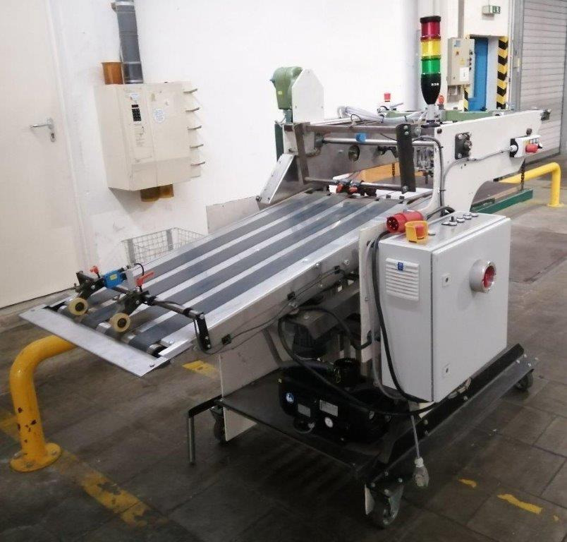Werner Achilles Sondermaschinenbau - automatic mobile feeder for paper / cardboard - small size up to 50x60 cm - Katlama makinesi: fotoğraf 1 Werner Achilles Sondermaschinenbau - automatic mobile feeder for paper / cardboard - small size up to 50x60 cm - Katlama makinesi: fotoğraf 1