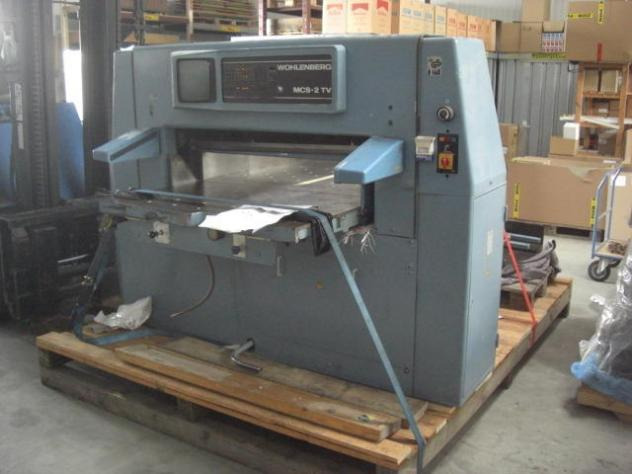 Wohlenberg 115 MCS-2 TV high-speed cutter - Kağıt kesme makinesi: fotoğraf 1 Wohlenberg 115 MCS-2 TV high-speed cutter - Kağıt kesme makinesi: fotoğraf 1