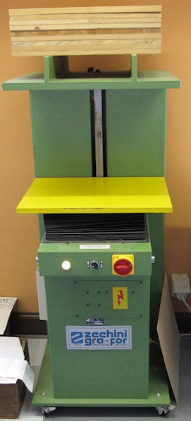 Zechini Gra-for Special 85 rolling semi-automatic book press - Ciltleme Makinesi: fotoğraf 1 Zechini Gra-for Special 85 rolling semi-automatic book press - Ciltleme Makinesi: fotoğraf 1