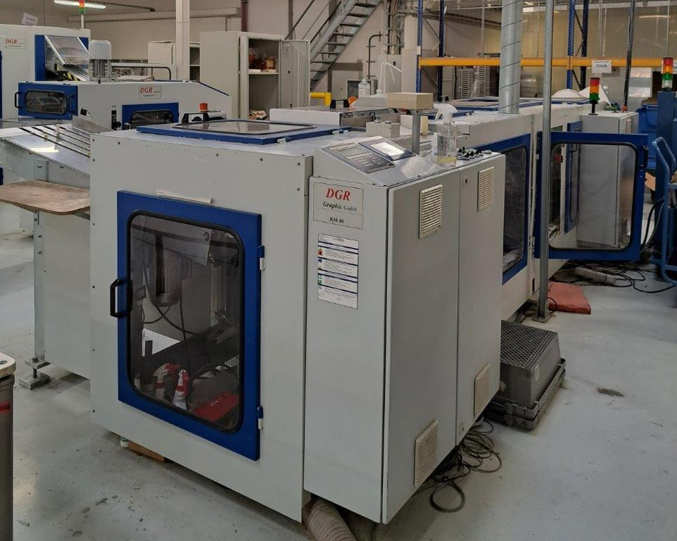 Book on Demand Perfect Binder - spine gluing station DGR Graphic KM 40 - Baskı makinesi: fotoğraf 1 Book on Demand Perfect Binder - spine gluing station DGR Graphic KM 40 - Baskı makinesi: fotoğraf 1