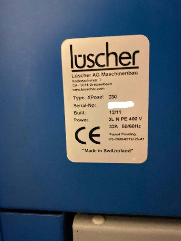 Eight up indrum thermal CtP-system Lüscher Xpose 230 TH with Tiff Spooler - Baskı makinesi: fotoğraf 5 Eight up indrum thermal CtP-system Lüscher Xpose 230 TH with Tiff Spooler - Baskı makinesi: fotoğraf 5