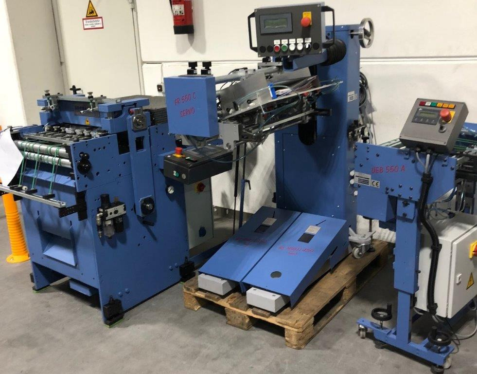 Inline bridge die-cutting machine with feeder and stripping station BOGRAMA BSM 450 basic + UEB 550A + FR550 Servo C - Baskı makinesi: fotoğraf 1 Inline bridge die-cutting machine with feeder and stripping station BOGRAMA BSM 450 basic + UEB 550A + FR550 Servo C - Baskı makinesi: fotoğraf 1