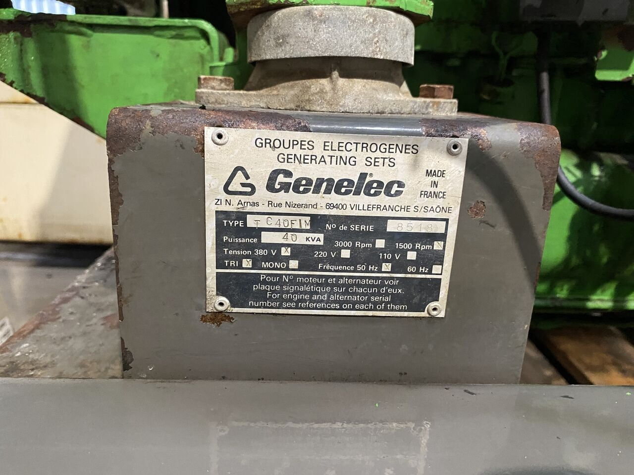 Genelec 40 kVa IVECO diesel - Elektrikli jeneratör: fotoğraf 4 Genelec 40 kVa IVECO diesel - Elektrikli jeneratör: fotoğraf 4