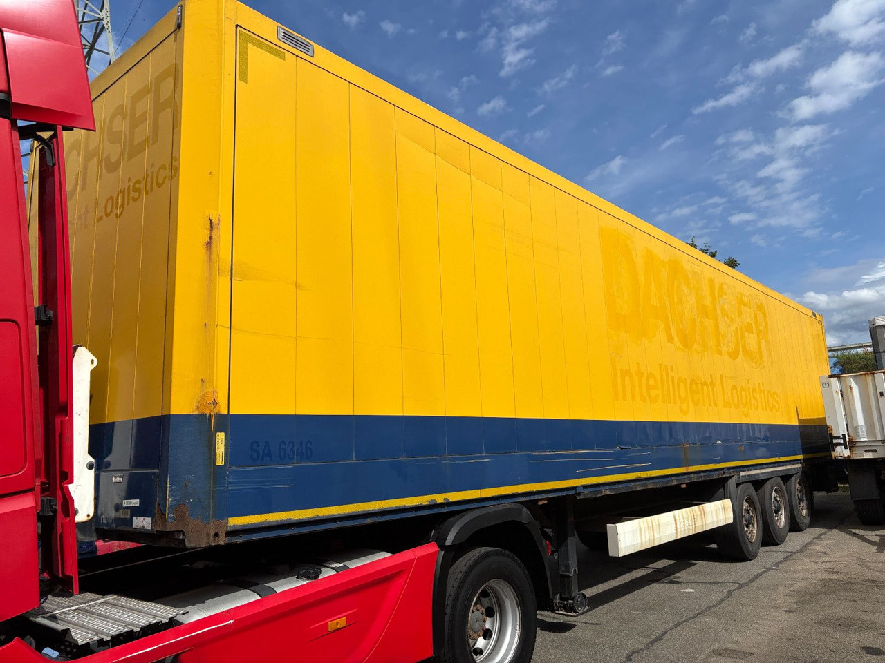 Krone SD Textilkoffer/Luft/Scheibe - Kapalı karoser dorse: fotoğraf 2 Krone SD Textilkoffer/Luft/Scheibe - Kapalı karoser dorse: fotoğraf 2