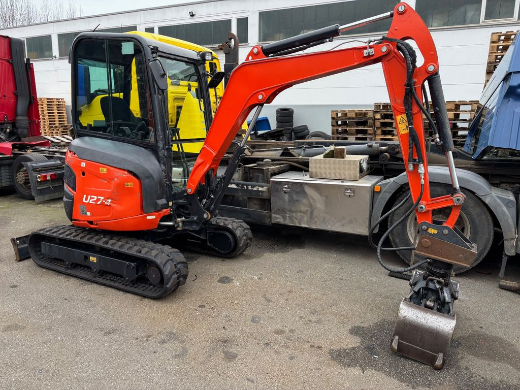 Kubota U27-4 HI Greifer - Mini ekskavatör: fotoğraf 1 Kubota U27-4 HI Greifer - Mini ekskavatör: fotoğraf 1