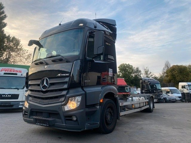 Konteynır taşıyıcı/ Yedek karoser kamyon Mercedes-Benz Actros 1842 BDF LBW 1845 2x: fotoğraf 9