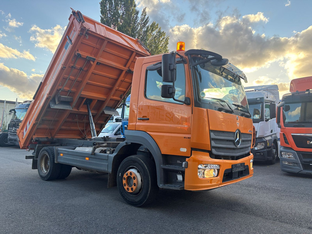 Mercedes-Benz Atego 1530 Blatt/Klima/Kamera - Damperli kamyon: fotoğraf 1 Mercedes-Benz Atego 1530 Blatt/Klima/Kamera - Damperli kamyon: fotoğraf 1