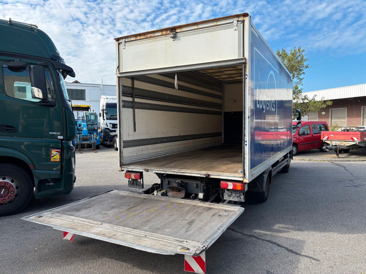 Mercedes-Benz Atego 821 Luft/LBW/EU6/Klima/Navi - Kapalı kasa kamyonet: fotoğraf 5 Mercedes-Benz Atego 821 Luft/LBW/EU6/Klima/Navi - Kapalı kasa kamyonet: fotoğraf 5