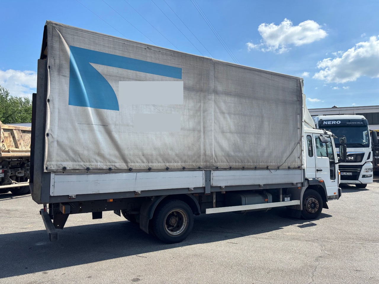 Volvo FL6 Klima/Luftfederung - Tenteli kamyonet: fotoğraf 4 Volvo FL6 Klima/Luftfederung - Tenteli kamyonet: fotoğraf 4