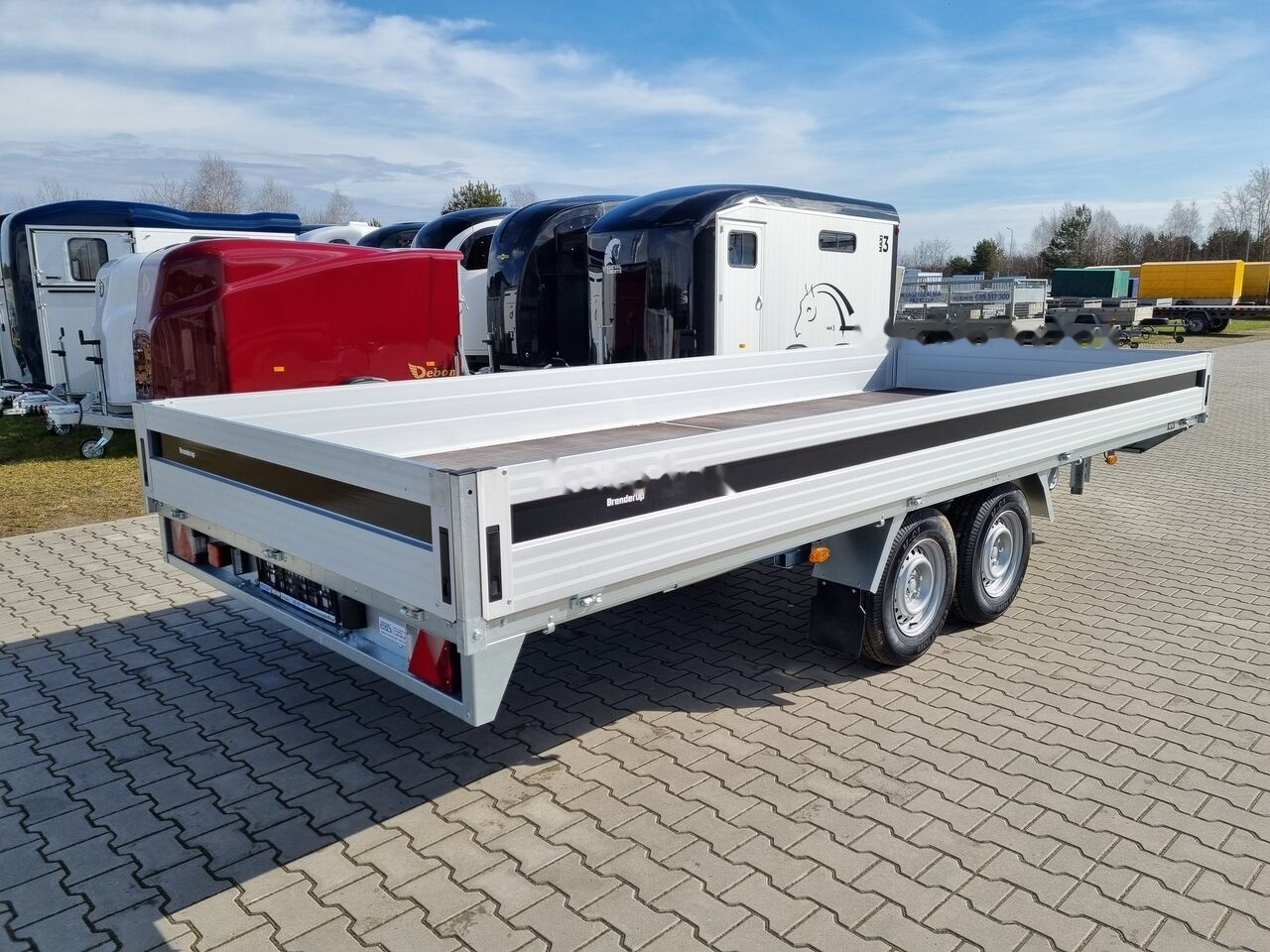 Brenderup 5520 WATB 3,5T GVW 517x204 cm 5m long trailer platform - Platform/ Açık kasa römork: fotoğraf 4 Brenderup 5520 WATB 3,5T GVW 517x204 cm 5m long trailer platform - Platform/ Açık kasa römork: fotoğraf 4