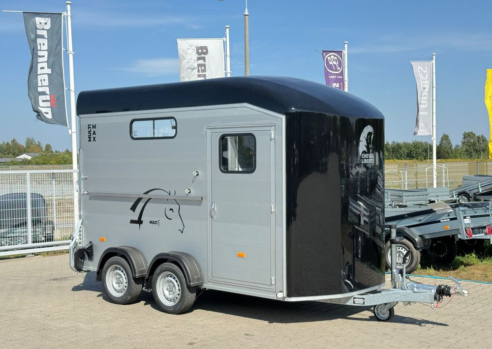 CHEVAL LIBERTÉ MultiMax przyczepa na dwa konie | duża siodlarnia | drzwi boczne | 2600 kg DMC | 380×181 cm | ALUMINIOWA | Debon | dostawa | mocna i solidna | - At taşıma römorku: fotoğraf 1 CHEVAL LIBERTÉ MultiMax przyczepa na dwa konie | duża siodlarnia | drzwi boczne | 2600 kg DMC | 380×181 cm | ALUMINIOWA | Debon | dostawa | mocna i solidna | - At taşıma römorku: fotoğraf 1