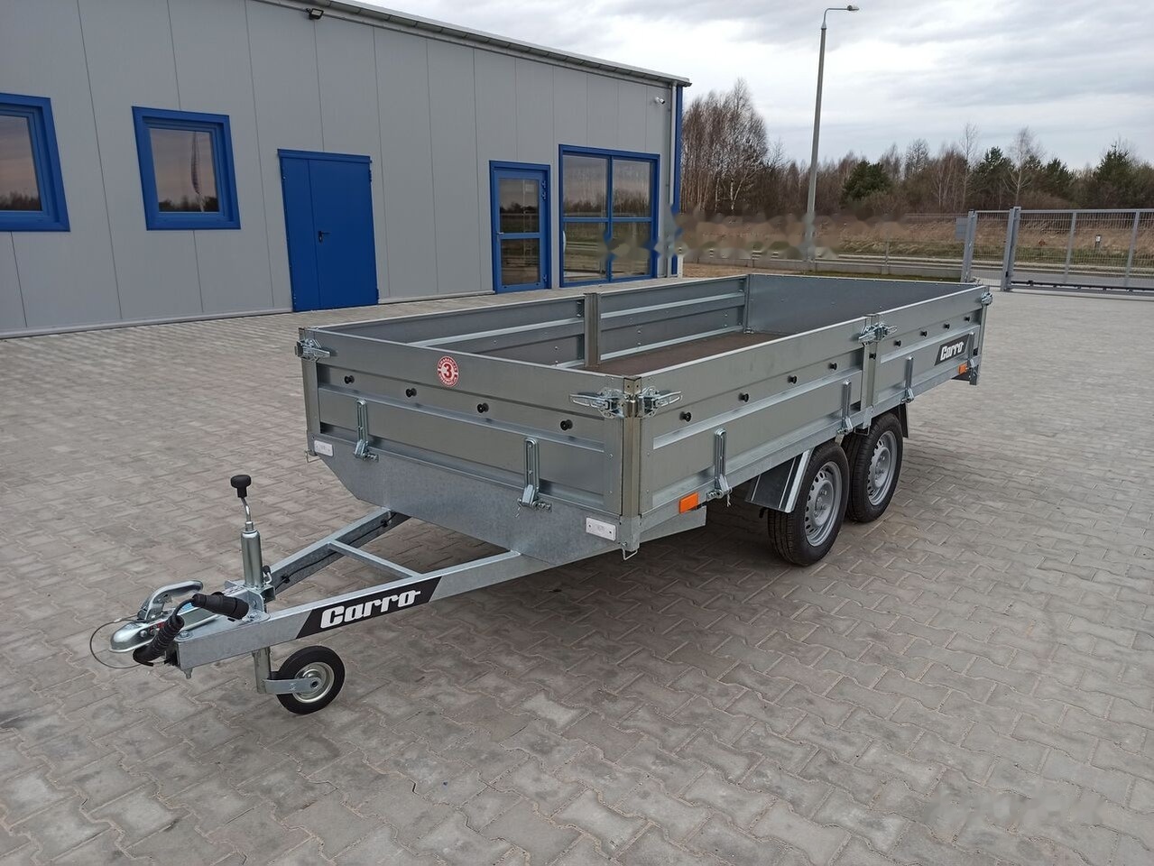 Carro Delta 350x150 cm 2 osie przyczepa skrzyniowa platforma - Otomobil römorku: fotoğraf 2 Carro Delta 350x150 cm 2 osie przyczepa skrzyniowa platforma - Otomobil römorku: fotoğraf 2