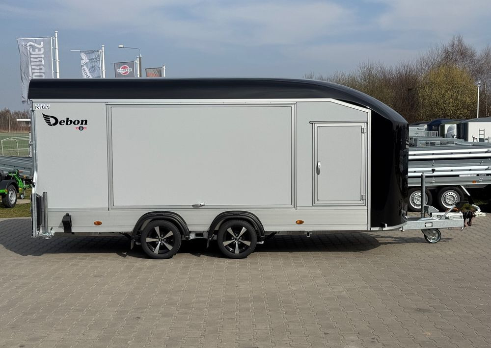 DEBON C1000 - kryta laweta | 490 x 202 cm / 3500kg / felgi ALU / wciągarka elektryczna - Araba taşıyıcı römork: fotoğraf 3 DEBON C1000 - kryta laweta | 490 x 202 cm / 3500kg / felgi ALU / wciągarka elektryczna - Araba taşıyıcı römork: fotoğraf 3