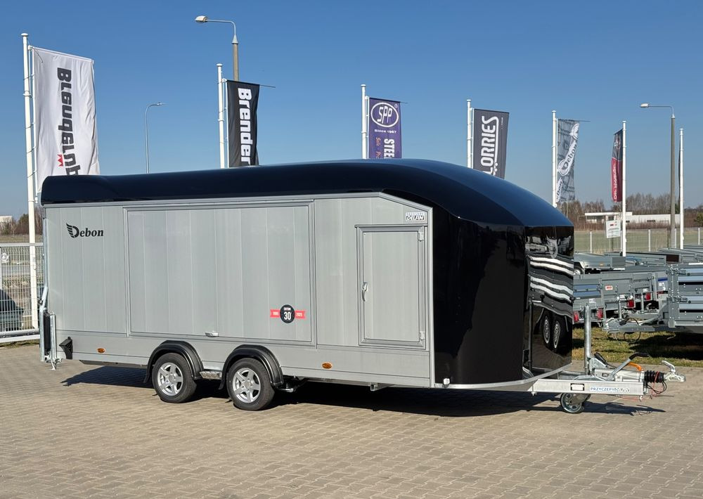 DEBON C2000 - zamknięta przyczepa do przewozu aut, 550 x 215 cm, 3500kg, felgi ALU, wciągarka elektryczna - Araba taşıyıcı römork: fotoğraf 1 DEBON C2000 - zamknięta przyczepa do przewozu aut, 550 x 215 cm, 3500kg, felgi ALU, wciągarka elektryczna - Araba taşıyıcı römork: fotoğraf 1