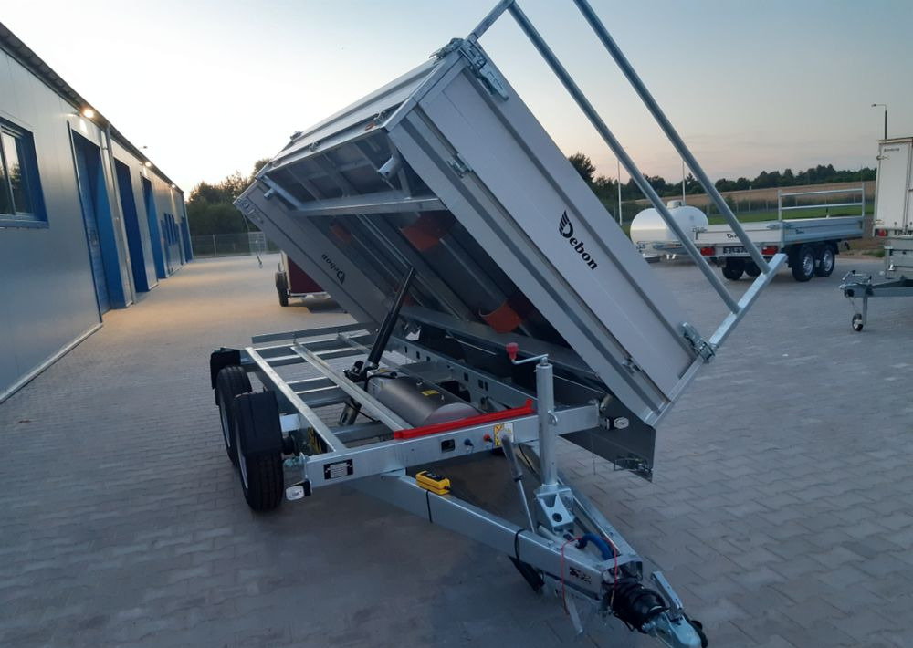 DEBON PW 2.4 LUX - 306 x 180 cm / 2600 kg - Damperli römork: fotoğraf 3 DEBON PW 2.4 LUX - 306 x 180 cm / 2600 kg - Damperli römork: fotoğraf 3