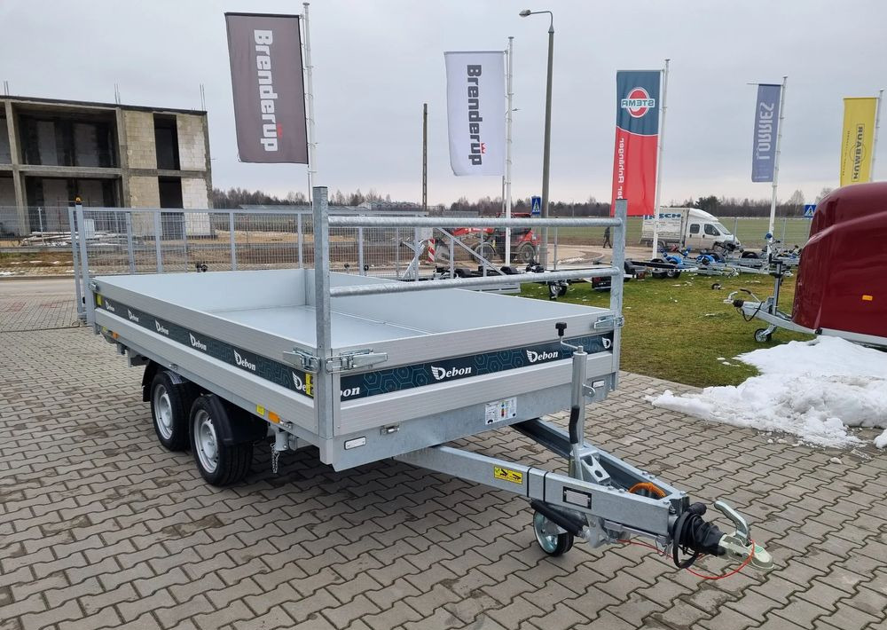 Debon PW 3.6 Electr. 360x180 cm 3.5T - Damperli römork: fotoğraf 4 Debon PW 3.6 Electr. 360x180 cm 3.5T - Damperli römork: fotoğraf 4