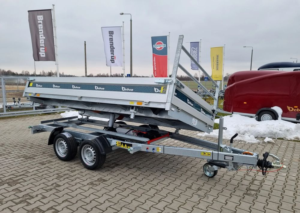 Debon PW 3.6 Electr. 360x180 cm 3.5T - Damperli römork: fotoğraf 1 Debon PW 3.6 Electr. 360x180 cm 3.5T - Damperli römork: fotoğraf 1