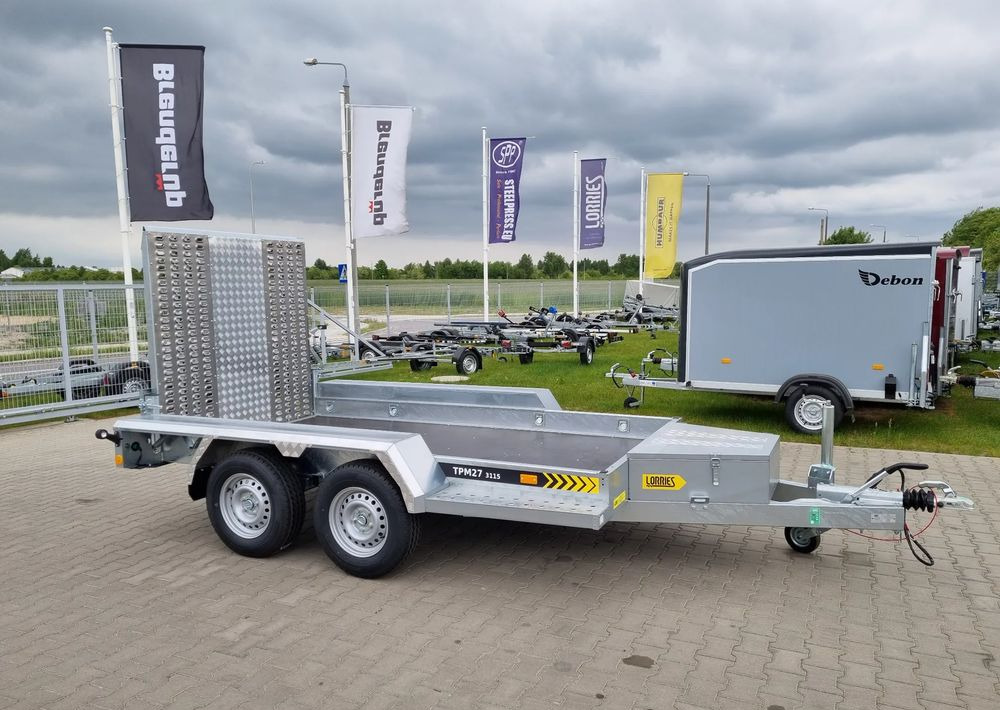 LORRIES TPM27 | 303x160 cm 2,7T koparka, bobcat - İş makinası römorku: fotoğraf 3 LORRIES TPM27 | 303x160 cm 2,7T koparka, bobcat - İş makinası römorku: fotoğraf 3