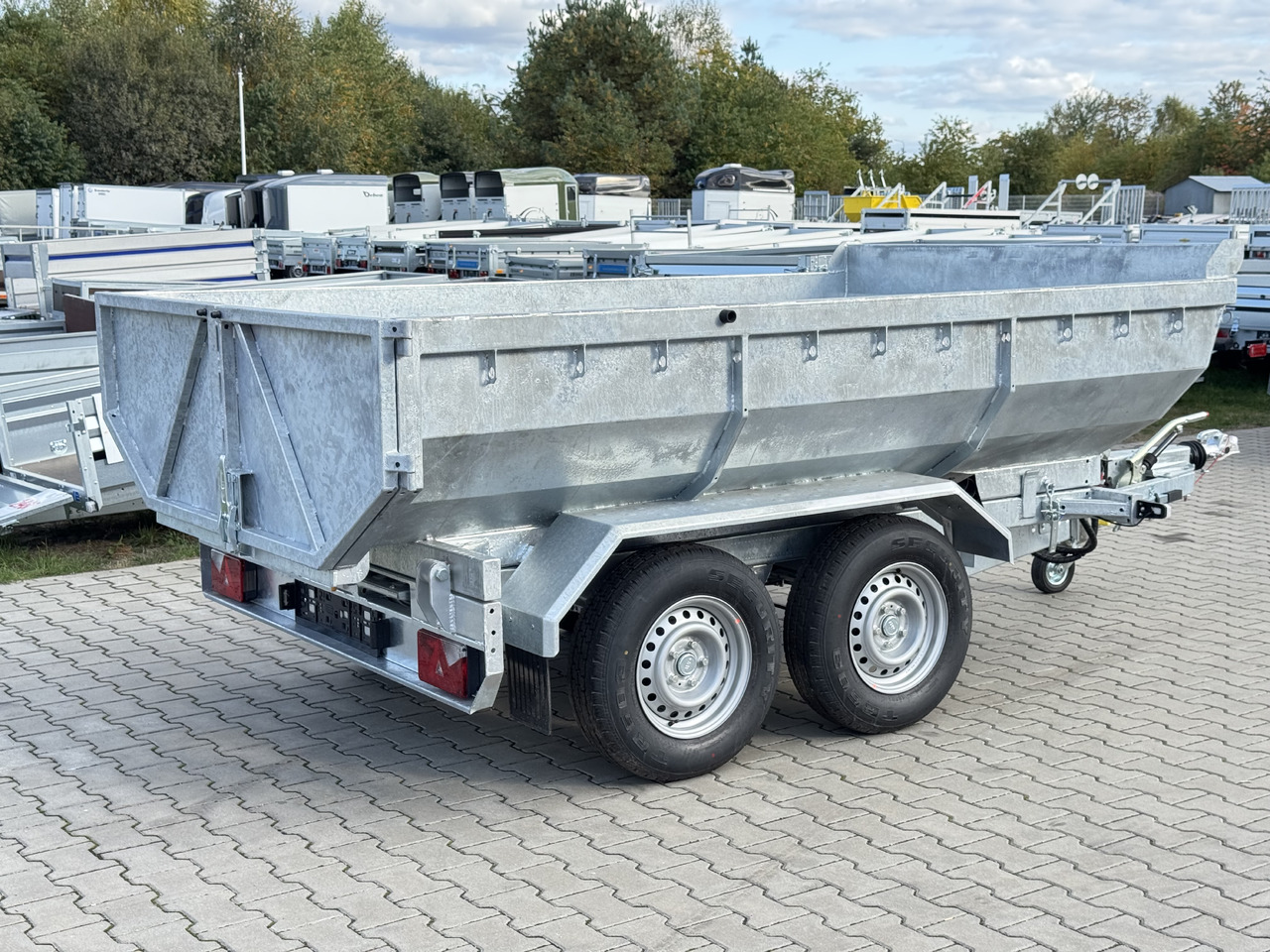 NIEWIADÓW KPW3530.18HT EPP | 300×180cm / 3500kg / kiper wywrotka tipper, muldenkipper - Damperli römork: fotoğraf 3 NIEWIADÓW KPW3530.18HT EPP | 300×180cm / 3500kg / kiper wywrotka tipper, muldenkipper - Damperli römork: fotoğraf 3