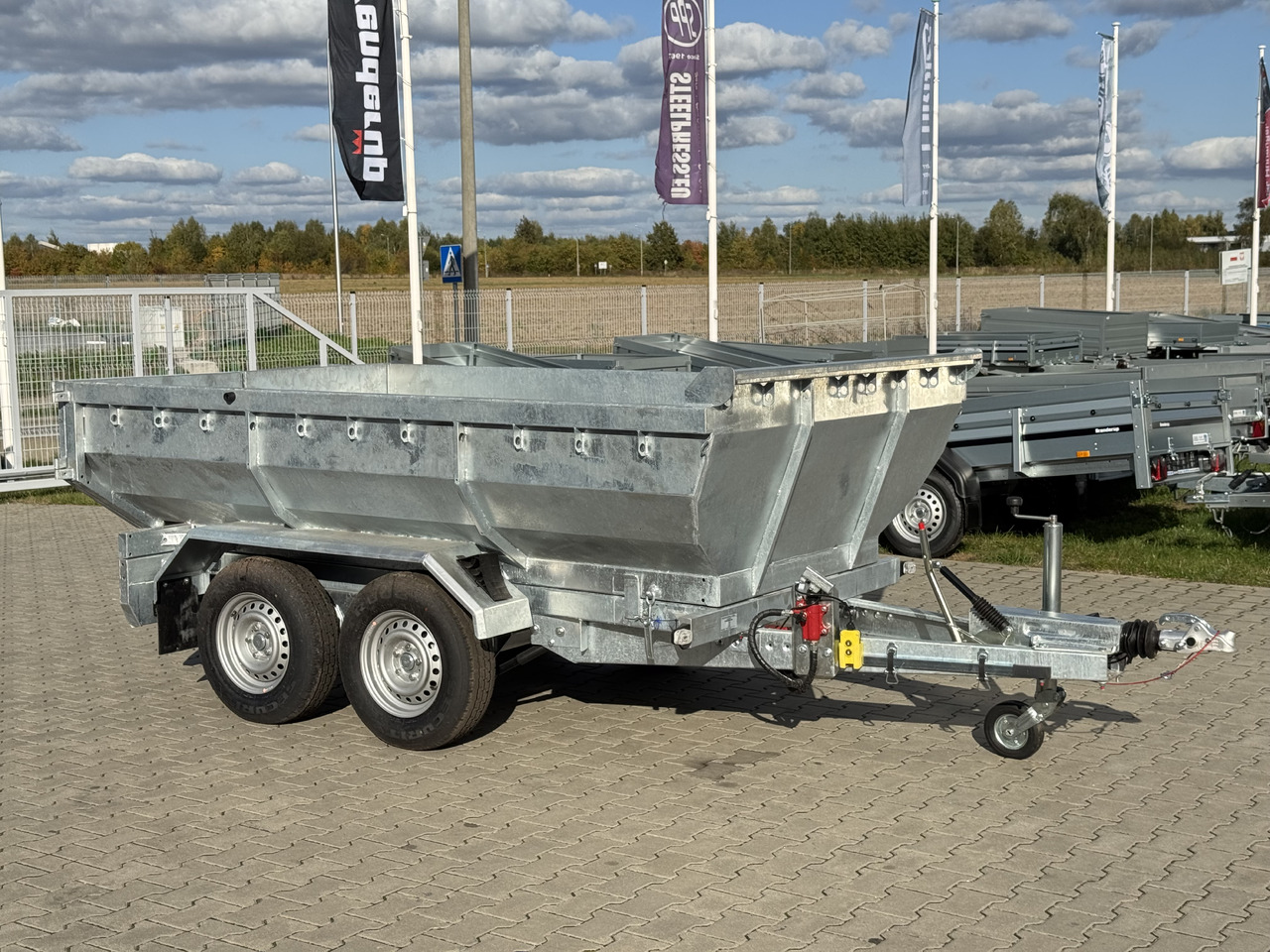 NIEWIADÓW KPW3530.18HT EPP | 300×180cm / 3500kg / kiper wywrotka tipper, muldenkipper - Damperli römork: fotoğraf 2 NIEWIADÓW KPW3530.18HT EPP | 300×180cm / 3500kg / kiper wywrotka tipper, muldenkipper - Damperli römork: fotoğraf 2
