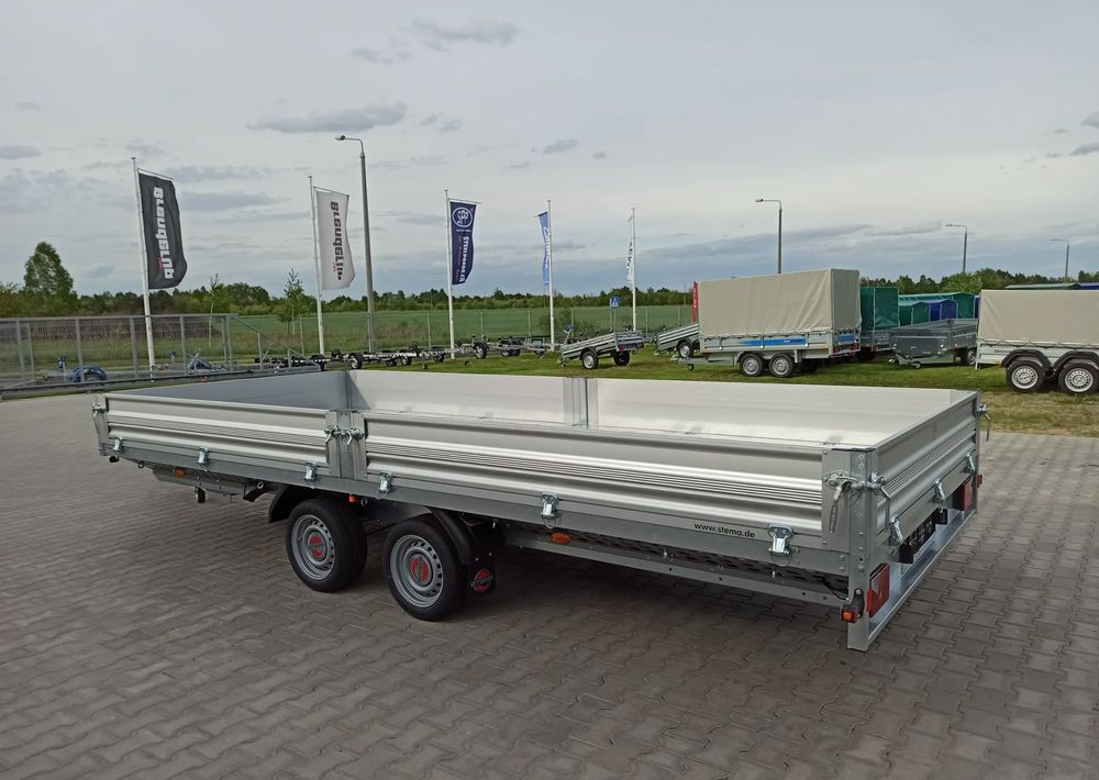 STEMA SHP O2 35-52-22.2 | 510x213 cm ALU 3,5T hamowana - Platform/ Açık kasa römork: fotoğraf 5 STEMA SHP O2 35-52-22.2 | 510x213 cm ALU 3,5T hamowana - Platform/ Açık kasa römork: fotoğraf 5