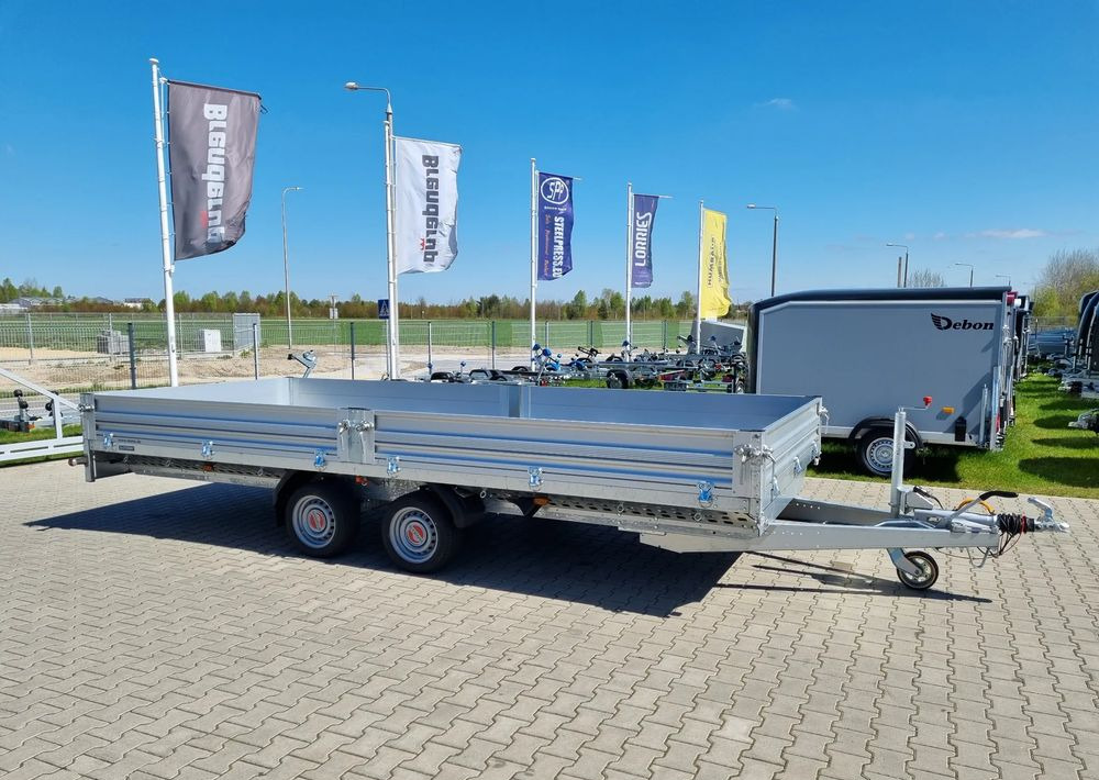 STEMA SHP O2 35-52-22.2 | 510x213 cm ALU 3,5T hamowana - Platform/ Açık kasa römork: fotoğraf 1 STEMA SHP O2 35-52-22.2 | 510x213 cm ALU 3,5T hamowana - Platform/ Açık kasa römork: fotoğraf 1