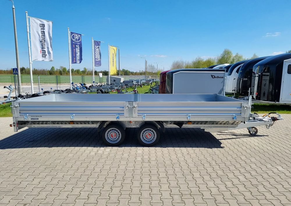 STEMA SHP O2 35-52-22.2 | 510x213 cm ALU 3,5T hamowana - Platform/ Açık kasa römork: fotoğraf 2 STEMA SHP O2 35-52-22.2 | 510x213 cm ALU 3,5T hamowana - Platform/ Açık kasa römork: fotoğraf 2