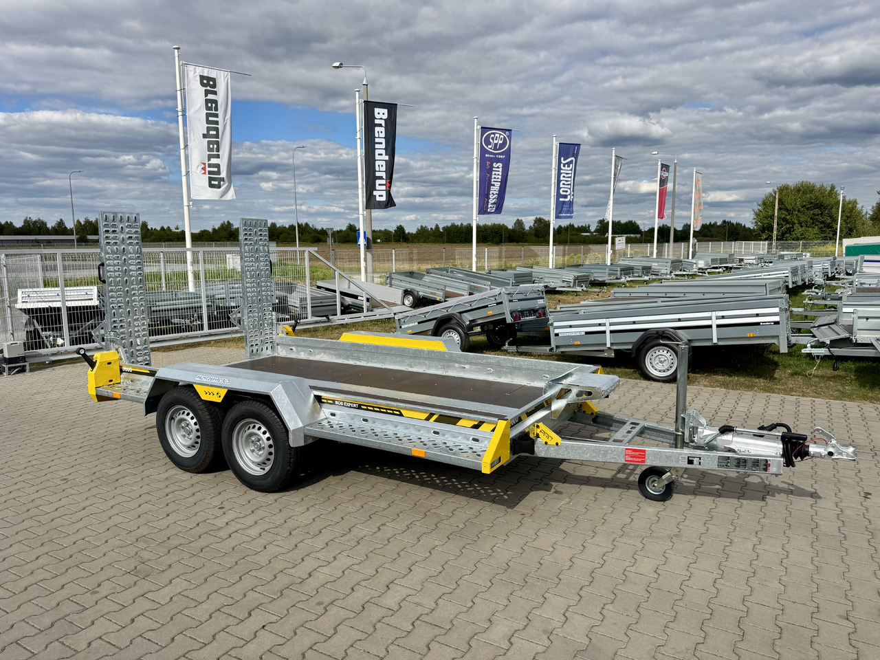 TA-NO BOB 35.36 | 3500kg | 360x179 cm - İş makinası römorku: fotoğraf 1 TA-NO BOB 35.36 | 3500kg | 360x179 cm - İş makinası römorku: fotoğraf 1