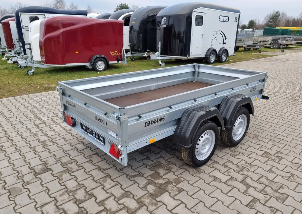 ZASŁAW 265T | 265 x 132 / 750 kg/ 2 osie / lekka przyczepa skrzyniowa - Platform/ Açık kasa römork: fotoğraf 4 ZASŁAW 265T | 265 x 132 / 750 kg/ 2 osie / lekka przyczepa skrzyniowa - Platform/ Açık kasa römork: fotoğraf 4