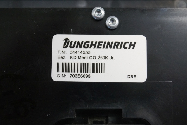 Jungheinrich 51414555 | Display KD MEDI CO 250K Jr DSE from EKS110 2017 sn. 703E - Gösterge panosu - Malzeme taşıma ekipmanı: fotoğraf 3 Jungheinrich 51414555 | Display KD MEDI CO 250K Jr DSE from EKS110 2017 sn. 703E - Gösterge panosu - Malzeme taşıma ekipmanı: fotoğraf 3