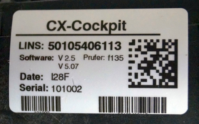 Still 50105406113 | CX cockpit Sw. V2,5 V58,07 sn. 101002 from EXEU S22 year 201 - Gösterge panosu - Malzeme taşıma ekipmanı: fotoğraf 5 Still 50105406113 | CX cockpit Sw. V2,5 V58,07 sn. 101002 from EXEU S22 year 201 - Gösterge panosu - Malzeme taşıma ekipmanı: fotoğraf 5