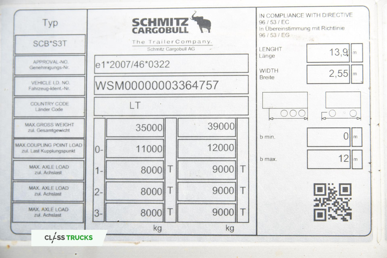 Tenteli dorse Schmitz Cargobull SCS24/L Varios: fotoğraf 17 Tenteli dorse Schmitz Cargobull SCS24/L Varios: fotoğraf 17