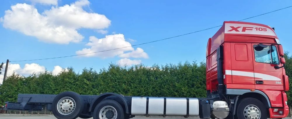 DAF XF510 pod zabudowę – 6x2/ skrętna podnoszona oś/ retarder - Şasi kamyon: fotoğraf 4 DAF XF510 pod zabudowę – 6x2/ skrętna podnoszona oś/ retarder - Şasi kamyon: fotoğraf 4