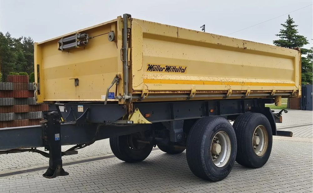 Miller Tandem R180 | Wywrotka 3-stronna | Pneumatyczne zawieszenie | Bordmatik | 2013 | Oś podnoszona - Diğer araçlar: fotoğraf 1 Miller Tandem R180 | Wywrotka 3-stronna | Pneumatyczne zawieszenie | Bordmatik | 2013 | Oś podnoszona - Diğer araçlar: fotoğraf 1