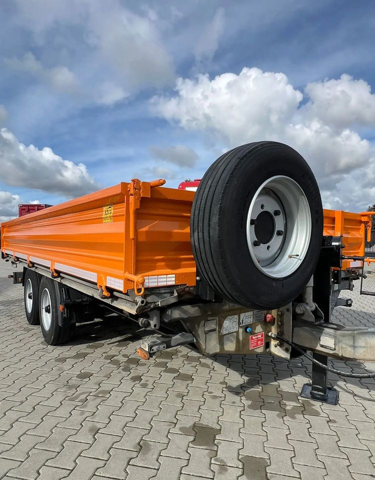 Humbaur Tandem | Wywrotka trójstronna | 9 990 kg DMC | 2013 | Zawieszenie resor | - Damperli dorse: fotoğraf 3 Humbaur Tandem | Wywrotka trójstronna | 9 990 kg DMC | 2013 | Zawieszenie resor | - Damperli dorse: fotoğraf 3