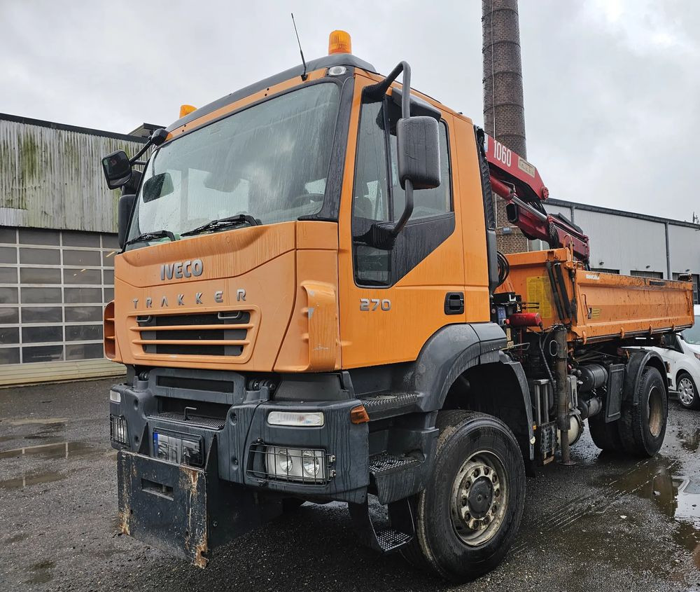 Iveco 18.270 4x4 | 146.000 km ORYGINAŁ | MEILLER + HDS PALFINGER + KRAN ALLRAD |EURO 4/ OKAZJA! - Damperli kamyon: fotoğraf 1 Iveco 18.270 4x4 | 146.000 km ORYGINAŁ | MEILLER + HDS PALFINGER + KRAN ALLRAD |EURO 4/ OKAZJA! - Damperli kamyon: fotoğraf 1