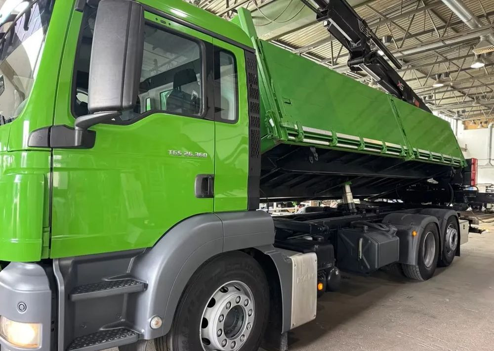 MAN TGS 26.360 | Wywrotka z HDS Hiab 166 K Pro | Euro 5 | 6x2 | - Damperli kamyon: fotoğraf 2 MAN TGS 26.360 | Wywrotka z HDS Hiab 166 K Pro | Euro 5 | 6x2 | - Damperli kamyon: fotoğraf 2
